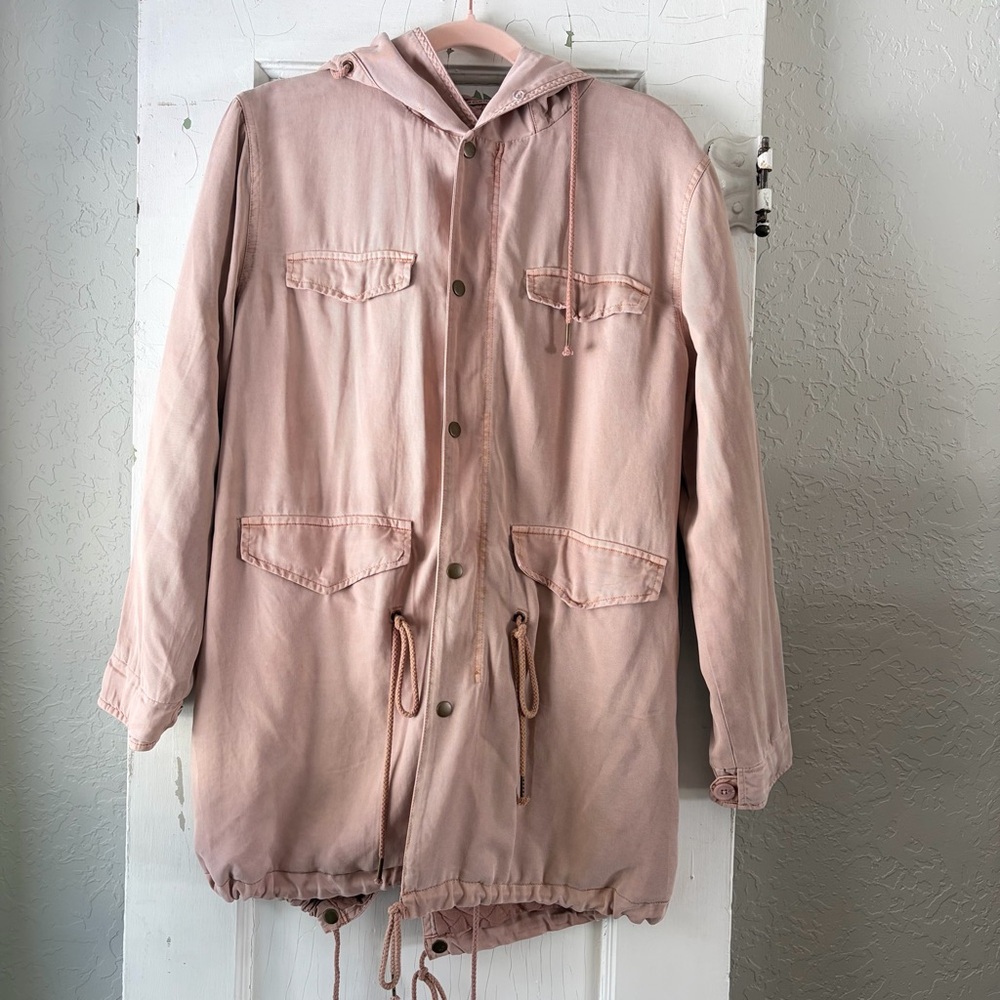 Young‎ Fabulous & Broke Blush Utility Jacket